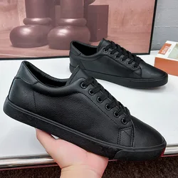 Scarpe da ginnastica da uomo di marca scarpe Casual da uomo in pelle di moda scarpe sportive stringate di lusso scarpe da uomo comode di alta qualità tenis masculino