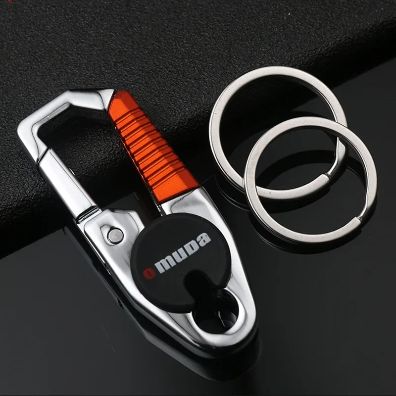 Omuda Fashion Keychains For Men Keyring  Birthday Gift  Zinc Alloy Metal Key Ring Car Styling Auto Car Accessories