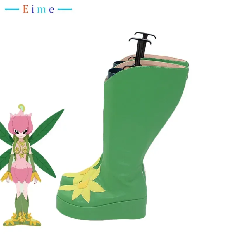 Lilimon Cosplay Shoes Halloween Carnival Boots Game Cosplay Prop PU Leather Shoes Big Size Custom Made