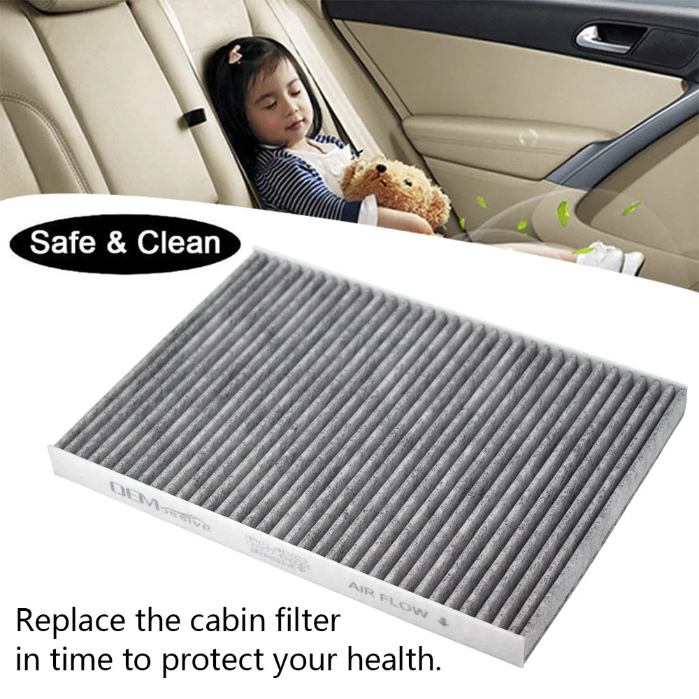 Pollen Cabin A/C Air Filter For Nissan Sentra B16 B17 SE Sylphy Pulsar 2006 2007 2008 2009 2010 - 2021 MR20DE 1997CC 2.0L Engine