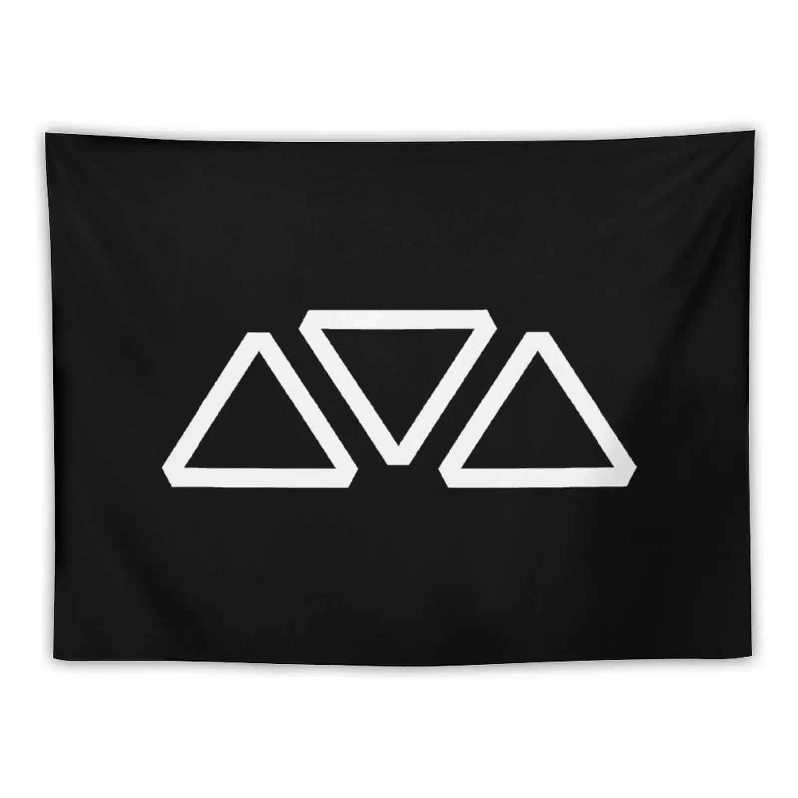 Anthem Triangle Logo Anthem Game Clean White Logo Tapestry House Decorations Room Aesthetic Tapestry