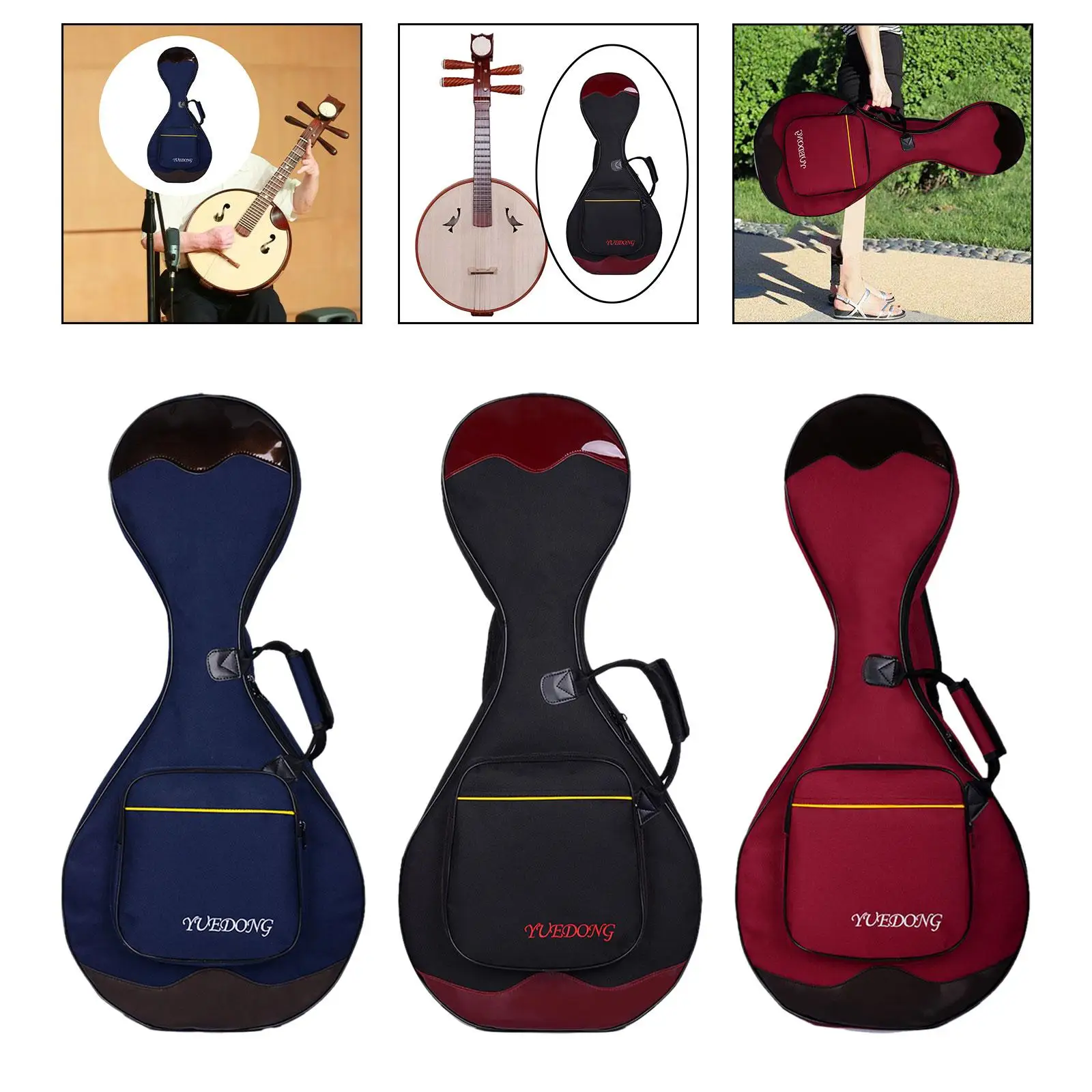 

Zhongruan Storage Bag Waterproof Gig Bag for Show Concert Stage Performance