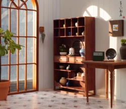 1/6 bjd ob11 miniature dollhouse furniture Mini model Chinese cabinets/Tea-side cabinets/storage cabinets