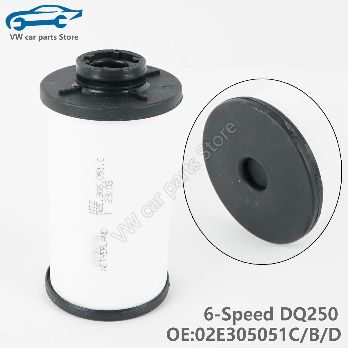 02E305051C 0BH325183C 6-7-Speed DQ250 DQ500 DQ380 Transmission Canister Filter Core For Audi A3 TT VW Passat Jetta MK6 etc. 02E