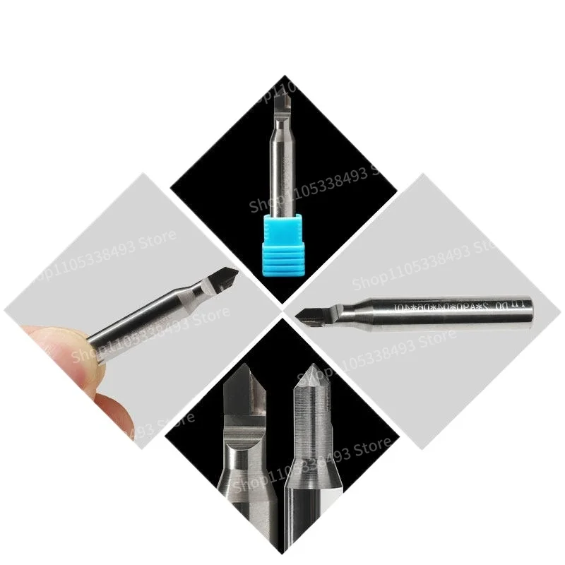 For Diamond Cutter Diamond High Gloss Chamfering Cutter PVC Chamfering Milling  PCD Engraving