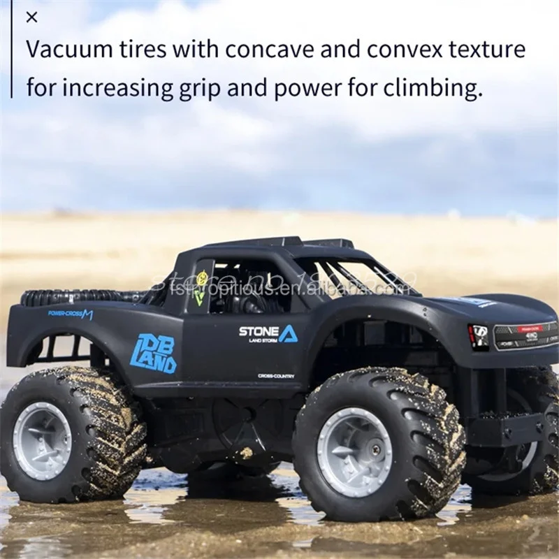 Precision Waterproof 4WD Remote Control Car 3DStunt Rotation Hollow Off Road Tires Land&Water Amphibious High Speed Racing Cars