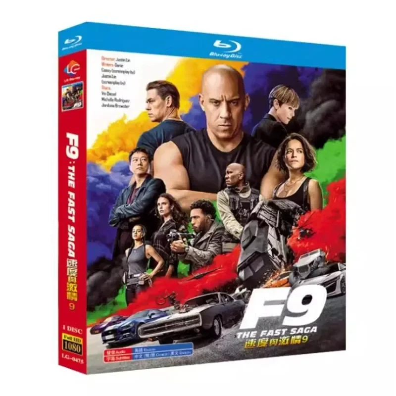 Blu ray Ultra High Definition Movies Fast and Furious 9 Plus Behind the Scenes BD Disc English and French Multi Audio