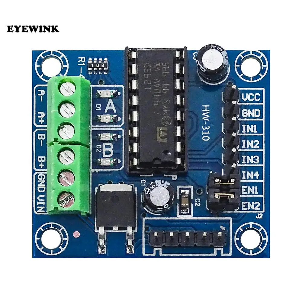 1pcs Mini 4CH 4 Channel Motor Drive Driver Shield L293 L293D Expansion Board Module