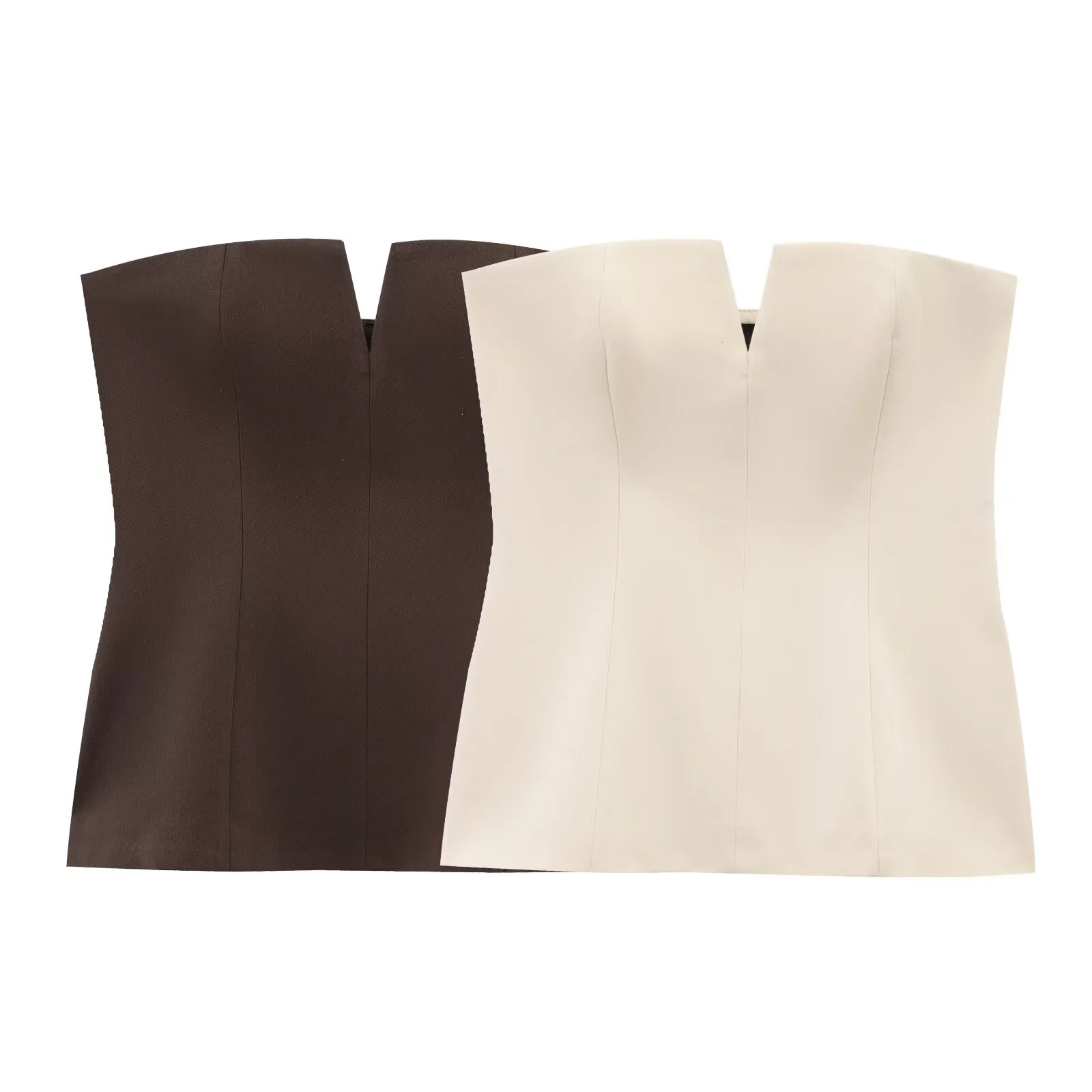 

Spring New Women's Clothing European And American Style French Sexy Spicy Girl Versatile Strapless Strapless Strapless Top