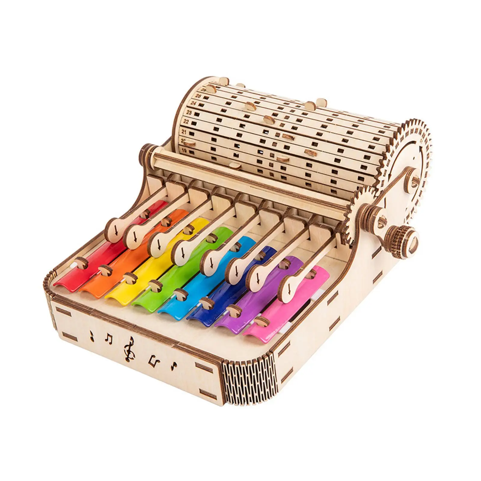 Diy Piano Kit Instrument Speelgoed Houten Puzzel Educatief Brein Teaser Voor Kinderen