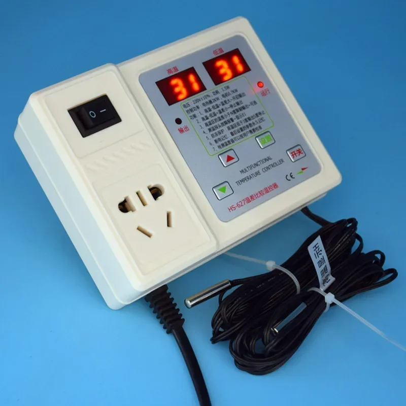 User-Friendly HS-627 Engineering Controller: Manages Temperature Difference in Solar Thermal and Water Heating Systems
