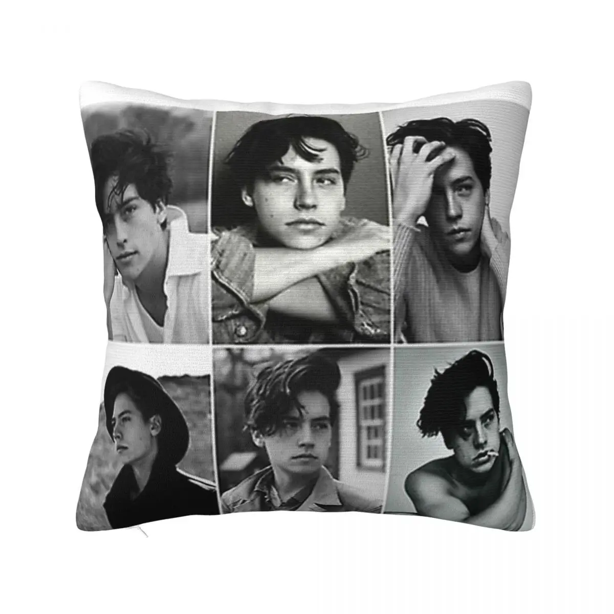 Cole Sprouse Black And White Poster Cushions Sleeping Pillows Anime Body Pillow Case Pillow Case Pillow Cover