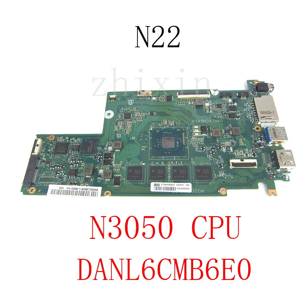 

FOR lenovo N22 laptop motherboard RAM4G SSD16G CPU N3050 onboard DDR3 FRU: 5B20L1324511 DANL6CMB6E0 Full test