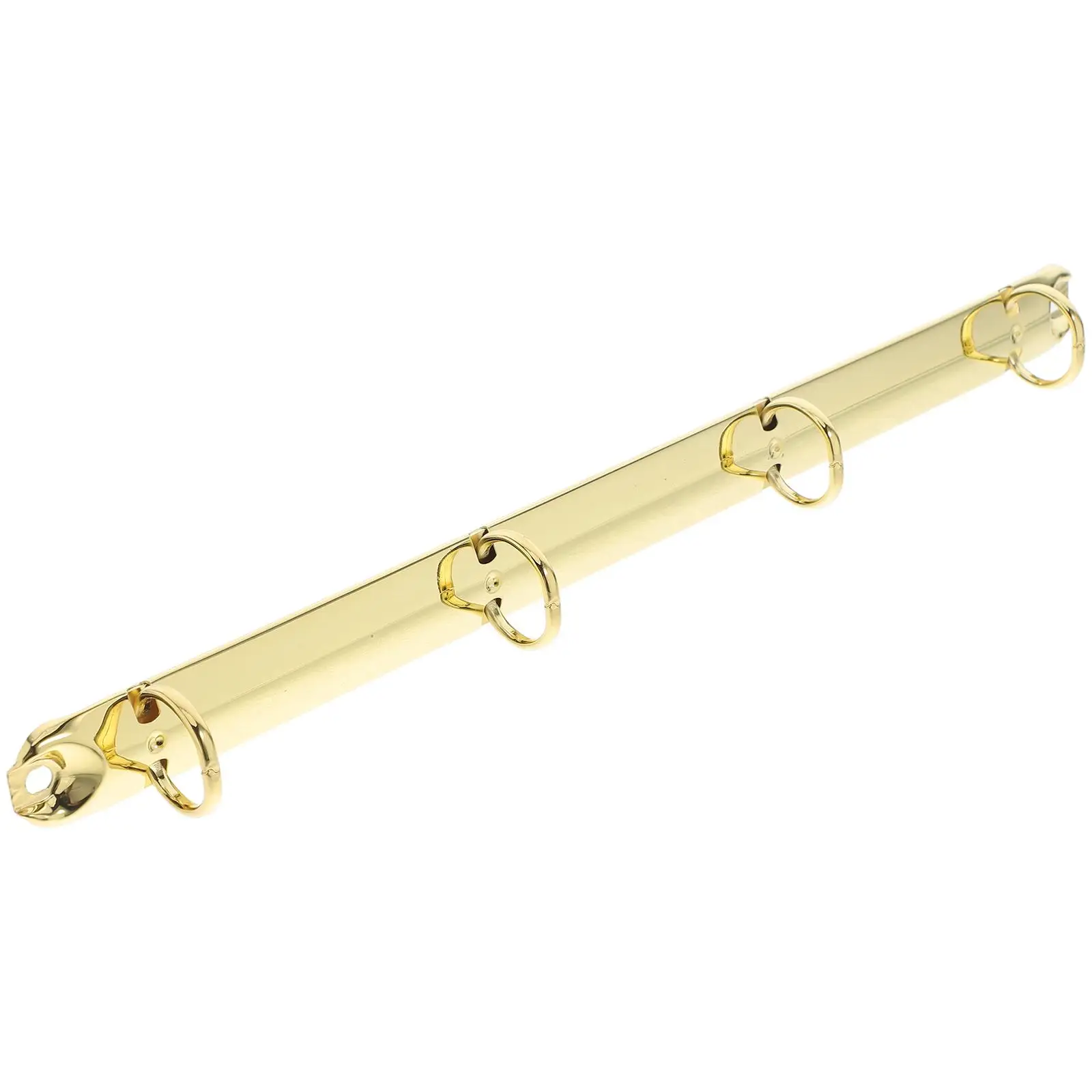 Binder Clasp Pockets Replacement Metal Mechanism Ring Notebook Mechanisms Kit Golden