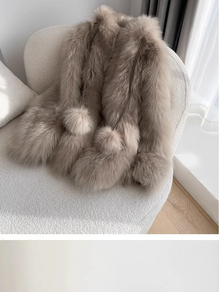 2025 الملابس النسائية معطف الفرو الصناعي شتاء جديد 1116