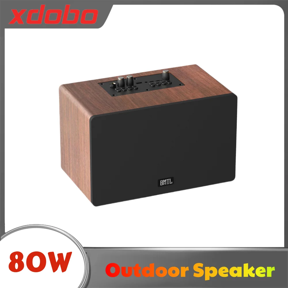 

Динамик XDOBO, звуковая панель 80 Вт, глубокие басы, настольная музыка, воспроизведение, беспроводной ретро-домашний смарт-телевизор, уличная вечеринка, динамик для живой сцены