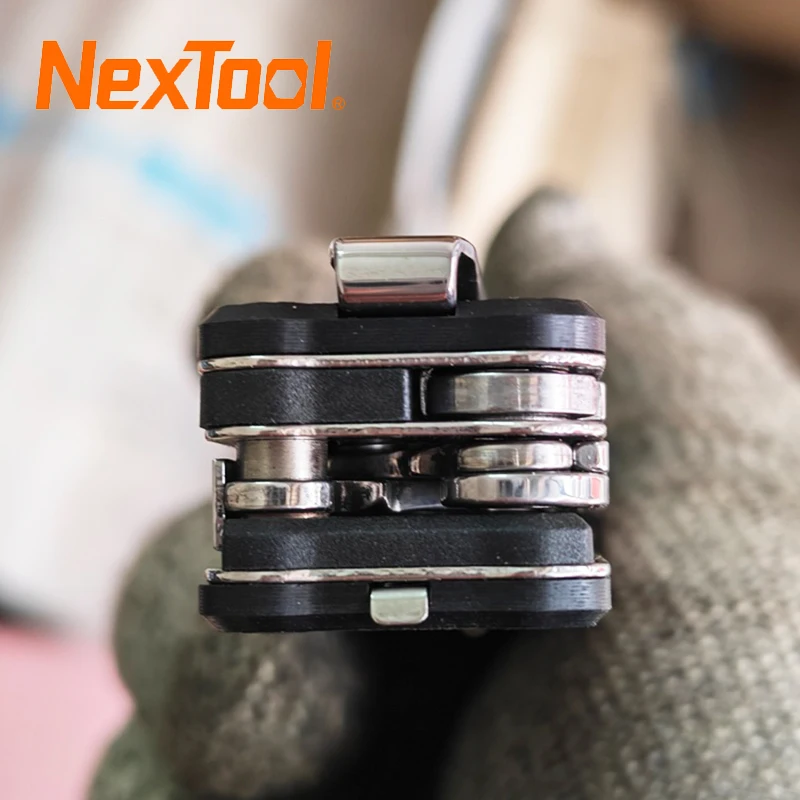 Canivete Multiferramenta NexTool Knight K30 EDC 11 em 1 para Camping, Faca Dobrável Portátil, Mini Tesoura Dobrável Multiferramenta