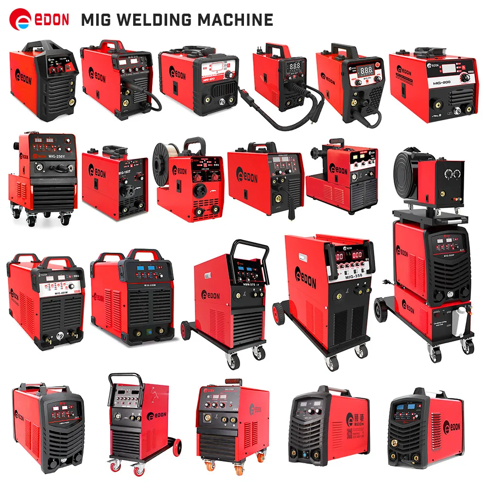 EDON NO GAS FLUX WIRE MMA Inverter MIG 200 GASSLESS MIG WELDERS CO2 Mig Welding Machine