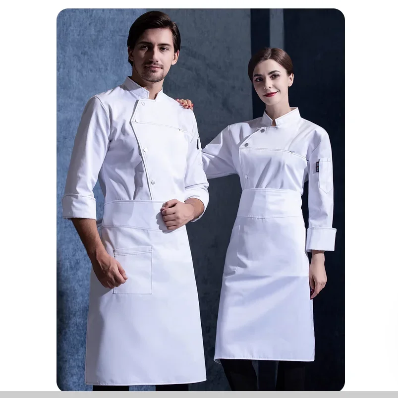 秋冬高級シェフ服ホテルケータリングキッチンベーキングプロフェッショナルセット