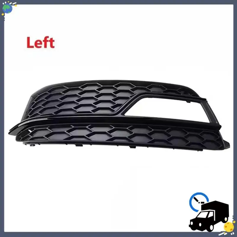 

Lasting Fog Light Grilles Cover Front Bumper Grill For A5 S-Line S5 2013 - 2017 8T0807681K 8T0807682K