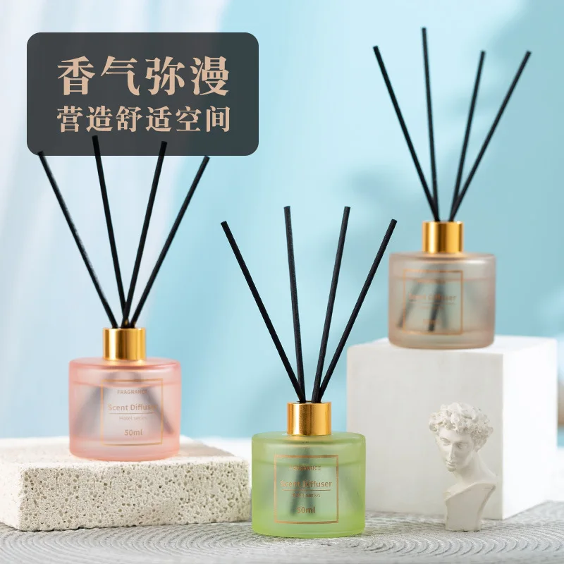 50ml Hilton Reed Diffuser Sets Home Fragrance Marriott Hotel Perfume Essential Oil with Expanding Sticks Home Lasting Clear Air