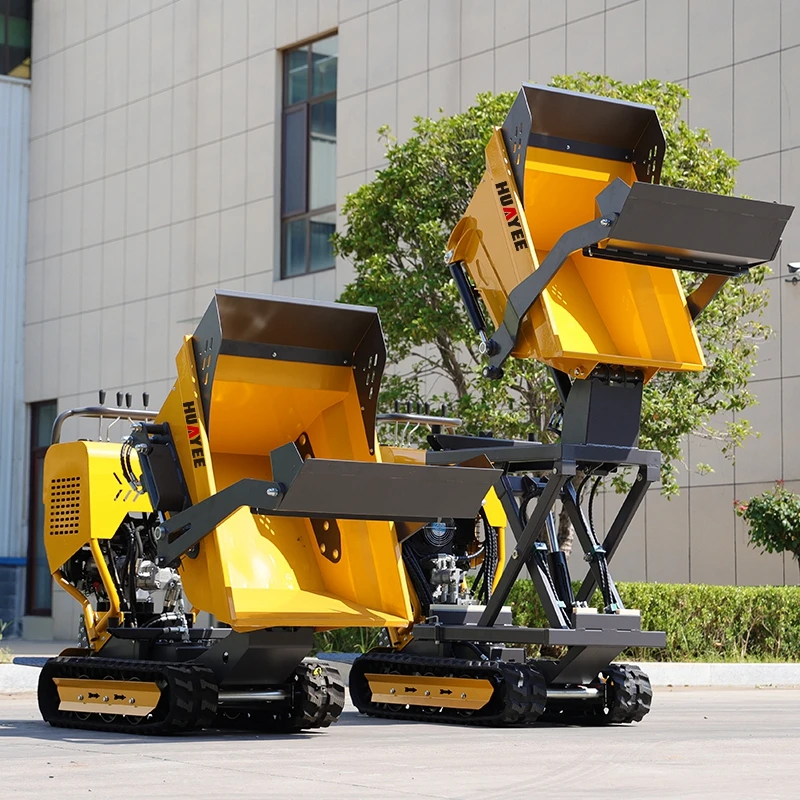 

Multifunctional Crawler Mini Dumper For Garden Home Farm Use Dump Truck Crawler Dumper Customize 500kg Mini Dumper Price