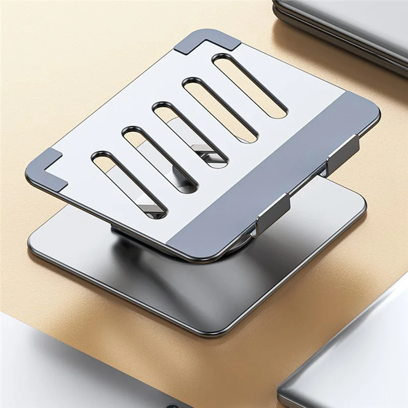 Laptop Stand Foldable 360° Rotatable Notebook Holder Liftable Aluminum Alloy Stand Compatible With 7-17 Inch Laptop