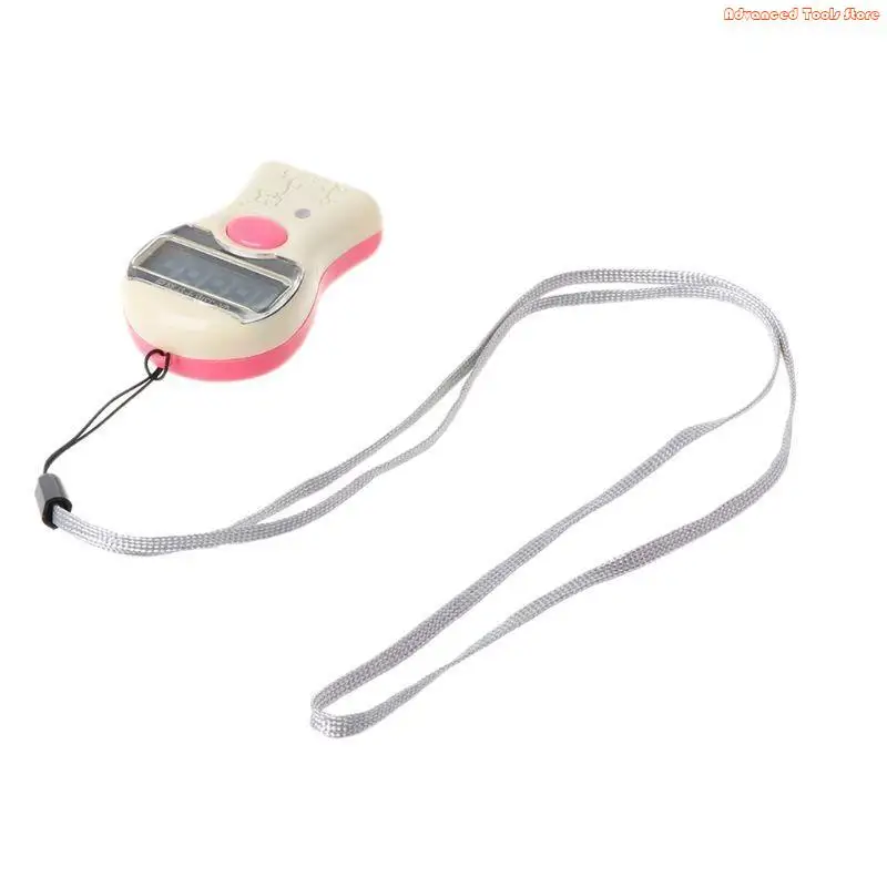 Hand Tally Counter Digital Display Mini LCD Electronic Finger Counters Mechanical Manual Clicker Tasbhee Tasbih Gift W91B