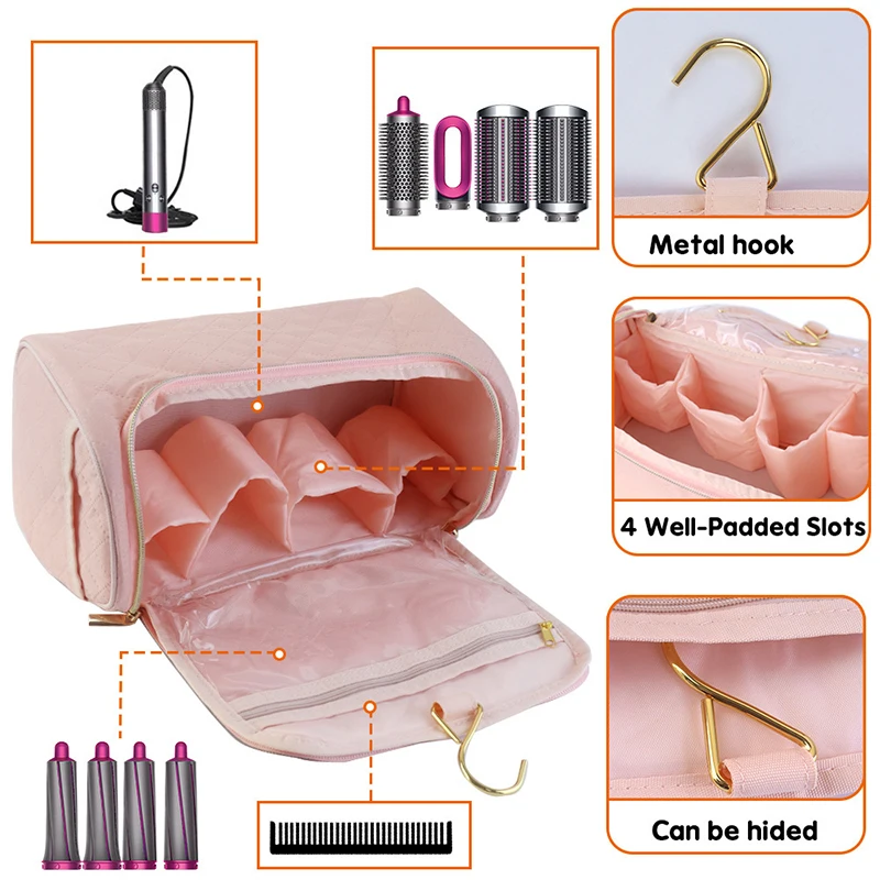 1Pc Storage Case Supersonic Hair Dryer Case Portable Dustproof Storage Bag Organizer Travel Gift Case For Hair Dryer