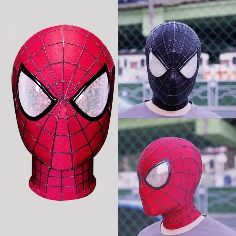 Handmade Spider-Man 2 Movie Accuracy Garfield Version Cosplay Mask Peter Parker Handicraft Collectible Item For Birthday Gifts image 6