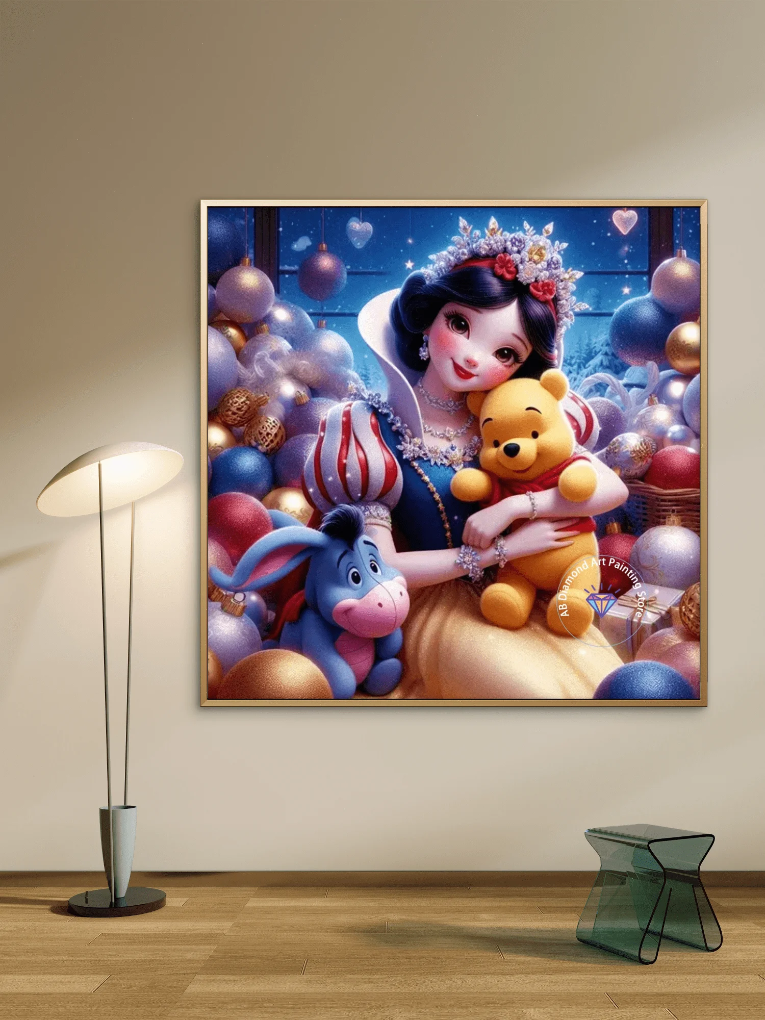 جديد ويني بوه AB الماس طقم الطلاء مربع جولة الماس 5D DIY فسيفساء اليدوية الفن الكبار رائعة هدية ديكور المنزل