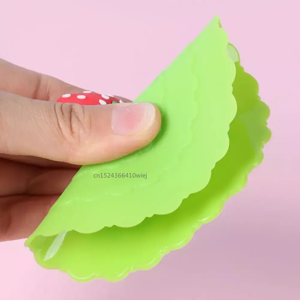 10cm Reusable Silicone Cup Cover Cute Seal Suction Cup Cover Dustproof Leakproof Tea Coffee Lids Cap Cup Accessories