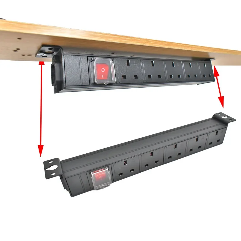 C14 port  PDU Power Strip Distribution Unit UK Hidden SOCKET Patch panel 1-9AC output 13A 4000W wireless