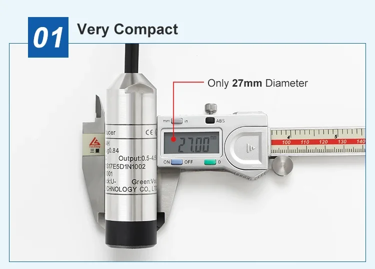 420ma gasoline fuel liquid water tank river well level transmitter sensor price