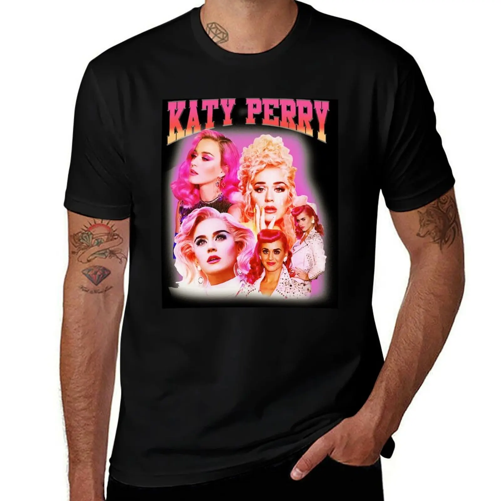 

new-KatyPerry T-Shirt Lightweight Casual Summer T-Shirt
