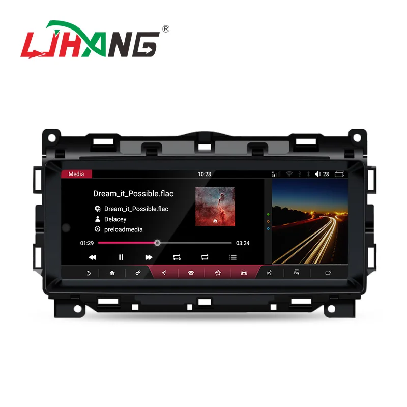 LJHANG Android 13 8G+ 256G Car Radio Player for Jaguar XE F Pace 2015-2019 GPS Navigation Multimedia Stereo carplay DSP