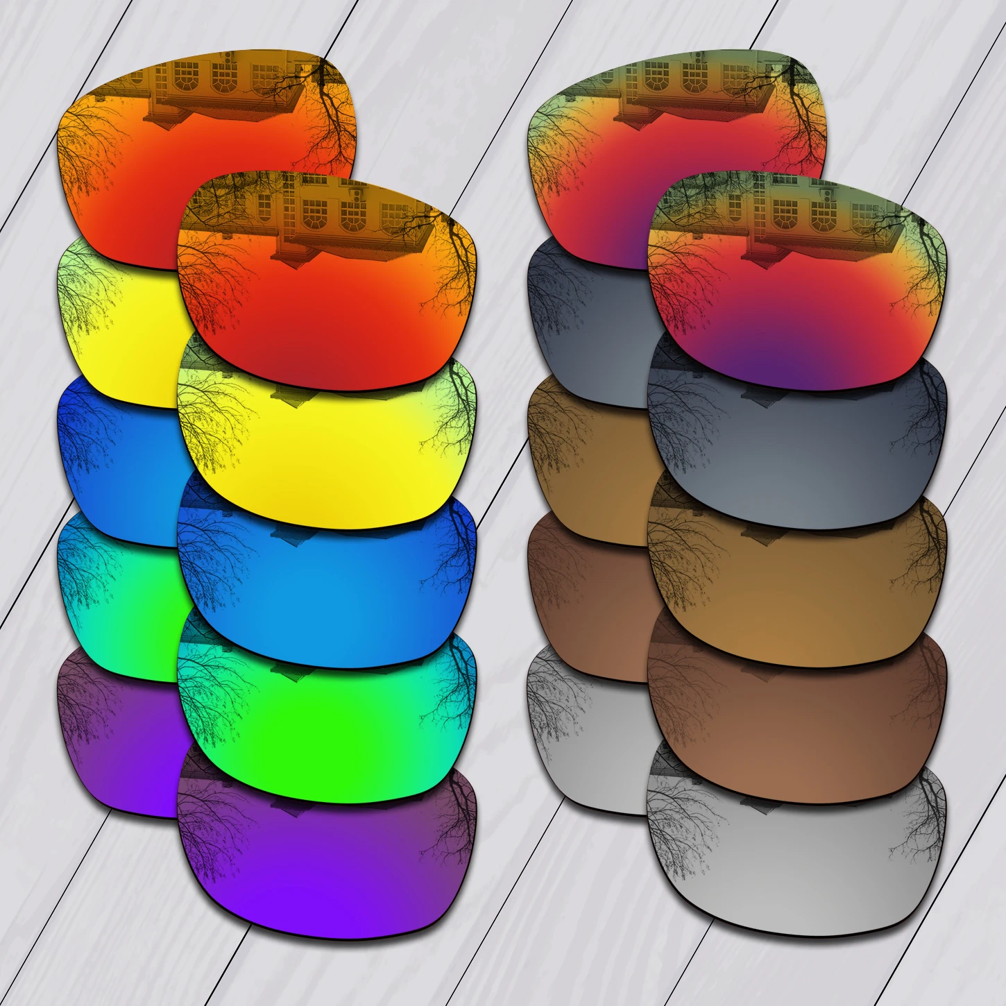 

Улучшенные сменные поляризационные линзы E.O.S, совместимые с солнцезащитными очками Suncloud Milestone — несколько вариантов