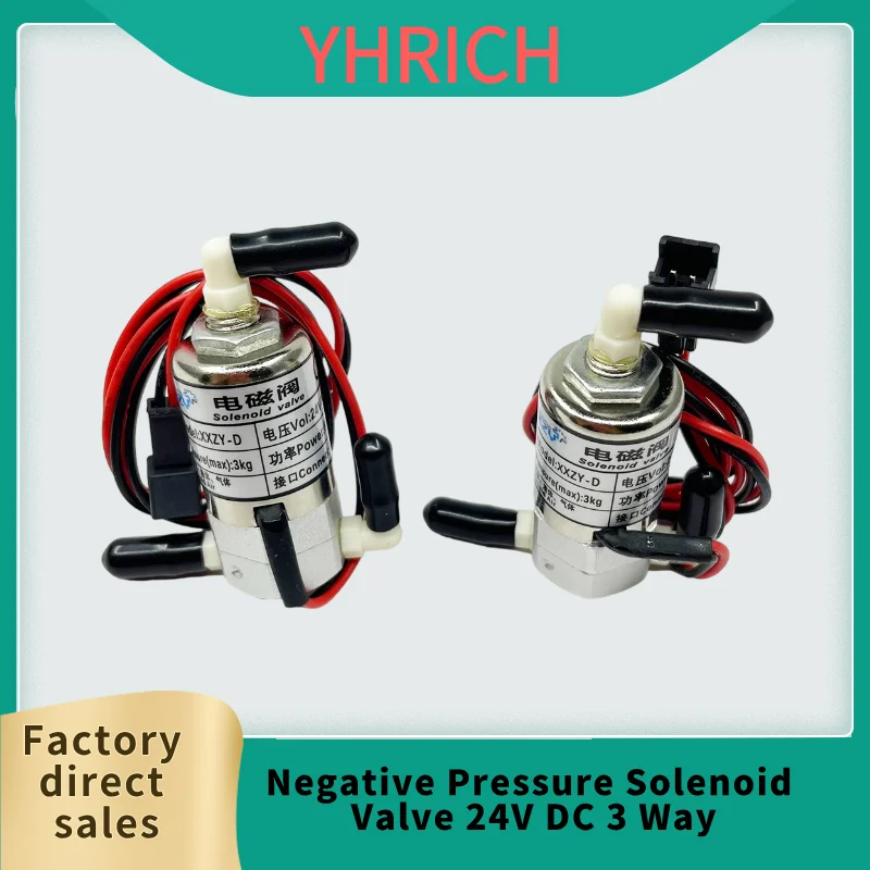 Electromagnetic Valve for Gongzheng Infiniti Crystaljet UV Printer Solenoid Valve Solvent Printer 3 Way Air Valve Magnetic Valve