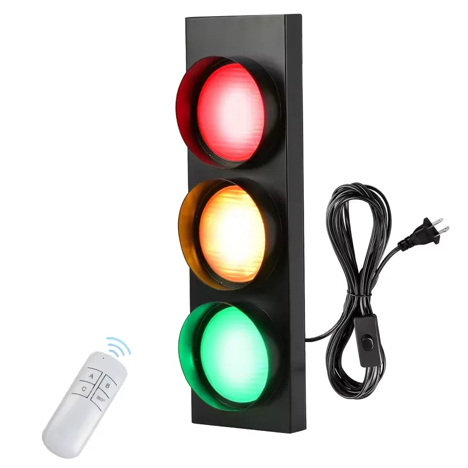 

15W Black Led Wall Light Industrial Lighting Remote Control Led Lamp Vintage Light Bar Restaurant Traffic Light Indoor Wall Lamp