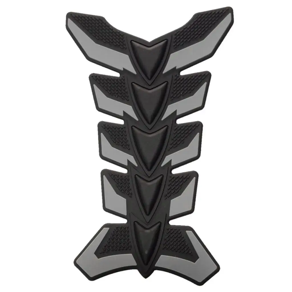 ملصق وسادة حماية لغطاء غاز الدراجة النارية المطاطي ثلاثي الأبعاد عالمي