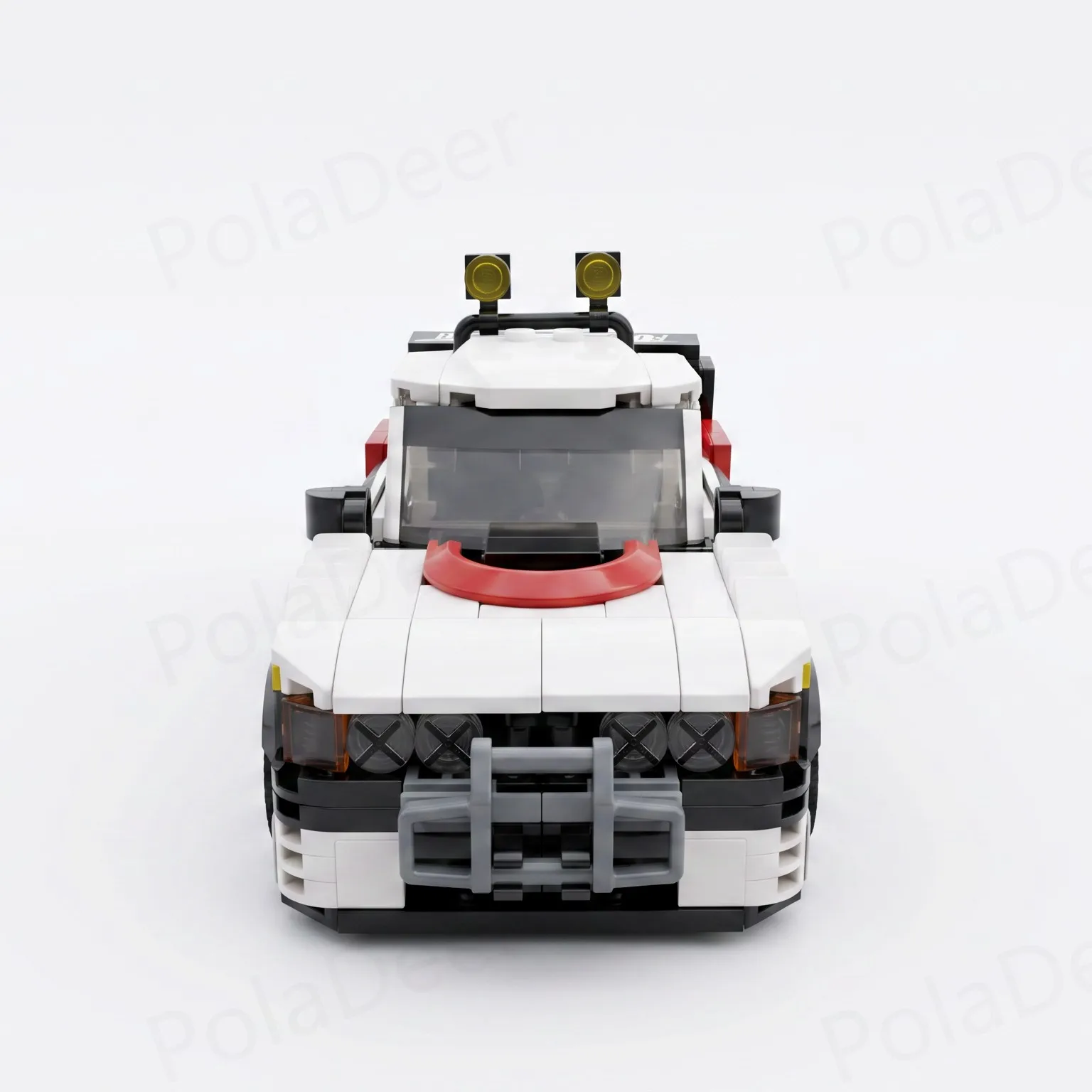 PolaDeer DIY MOC 446PCS Racing Brataroo 9500 Turbo Bausteine Montagemodell Spielzeug Geburtstagsgeschenk für ein Kind oder einen Freund – Detail 6