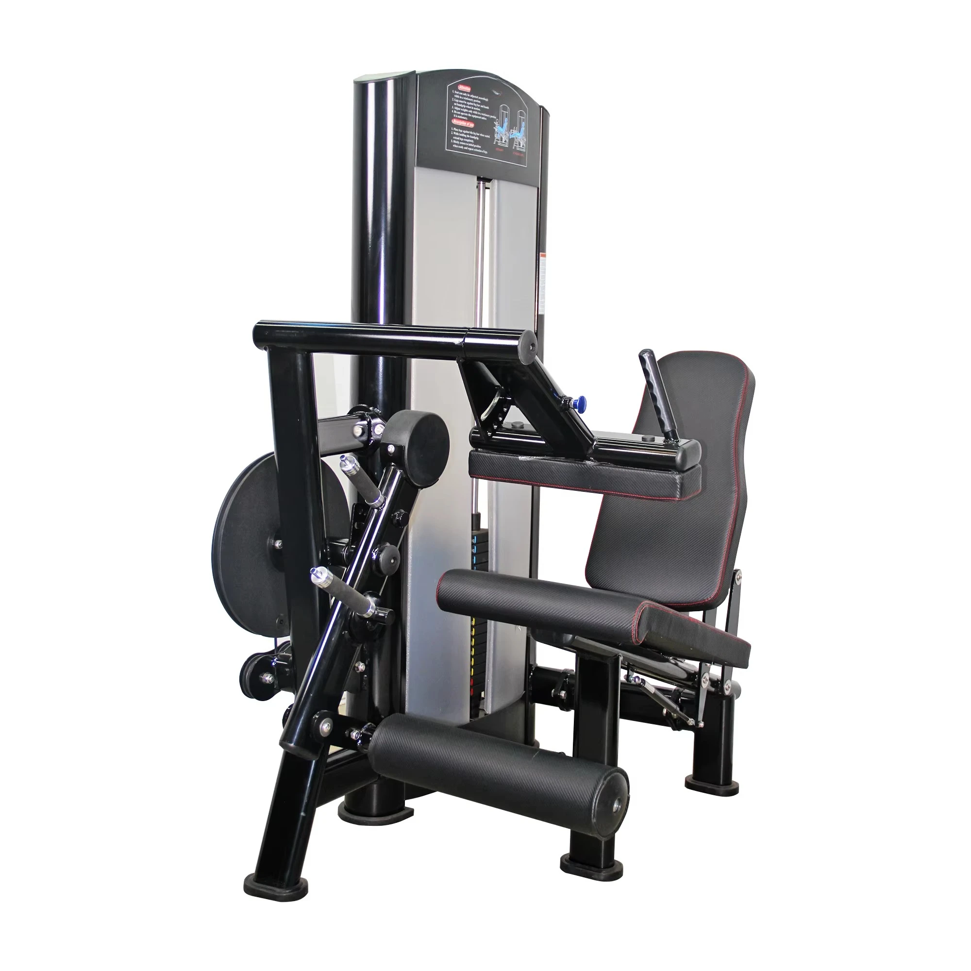 Máquina de Curl de Cuerda Comercial de Alta Resistencia para Ejercicios de Piernas Inferiores, Extensión de Muslos y Entrenamiento de Cadera Sentado