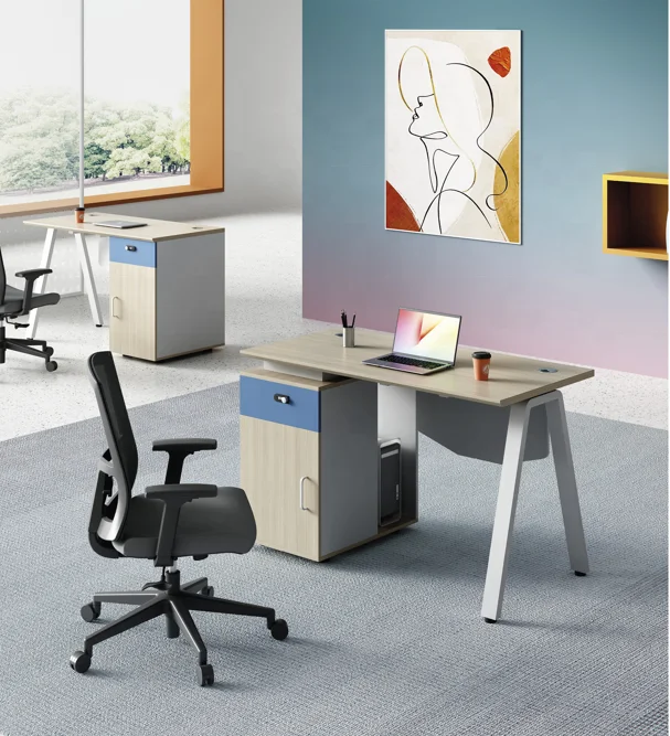 New Arrival Multifunction  Factory Supply Rectangular Office Desk Office Staff Desk Modern Teen Desks