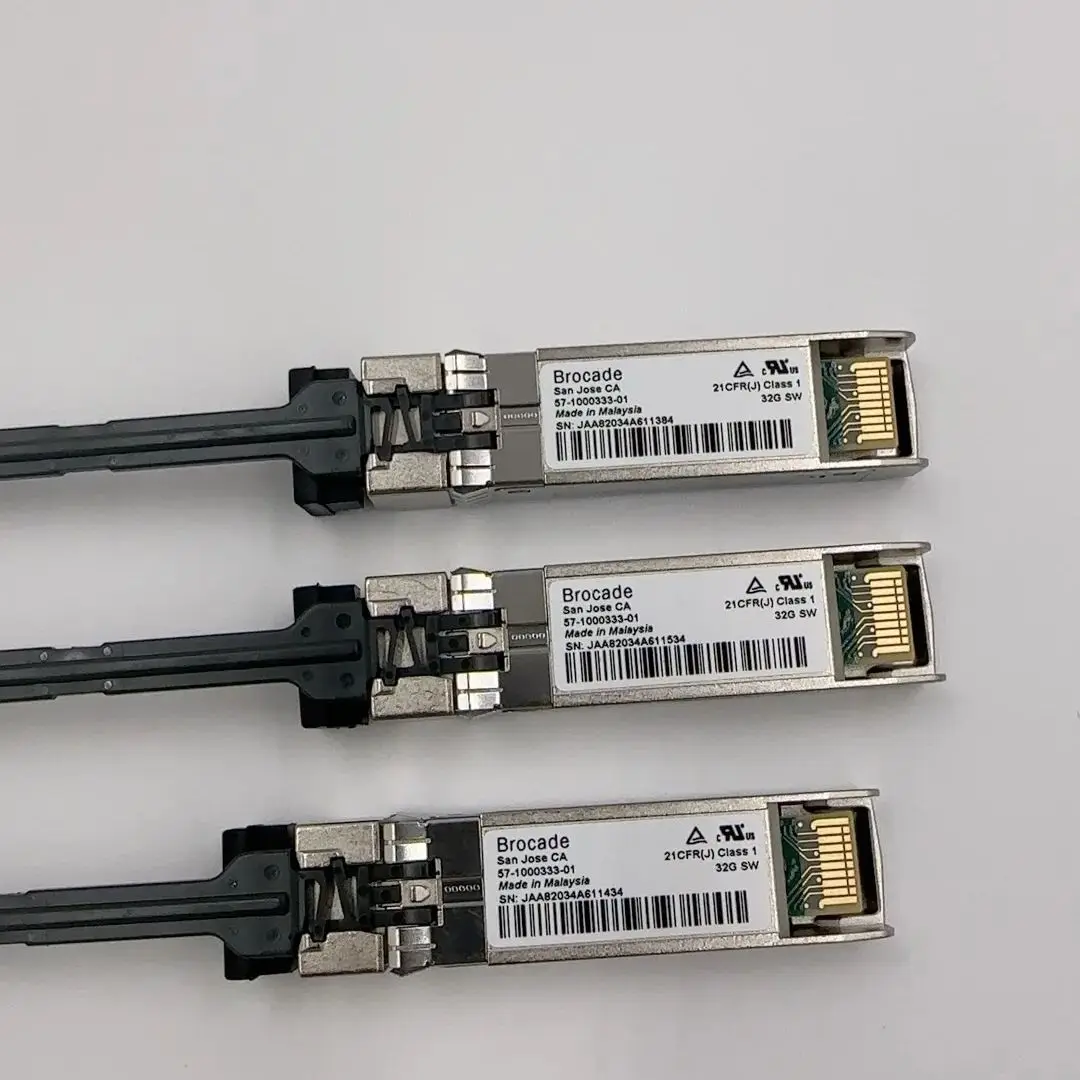 

Genuine Brocade 32GB SW FC SFP+ SAN Transceiver Module 57-1000333-01 XBR-000212Fiber Optical Module