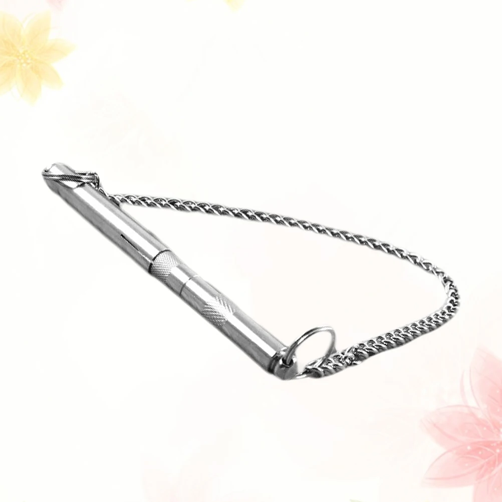 

Adjustable Ultrasonic Dog Barking Stainless Steel Obedience Training Tool High Frequency Pet Whistle for Dogs