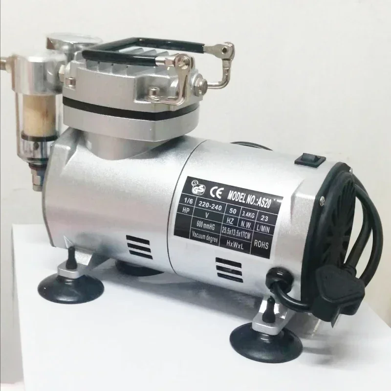 Small Vacuum Machine Exquisite and Beautiful Oil-Free  Low Noise Negative Pressure 70kpa Weight 3.4