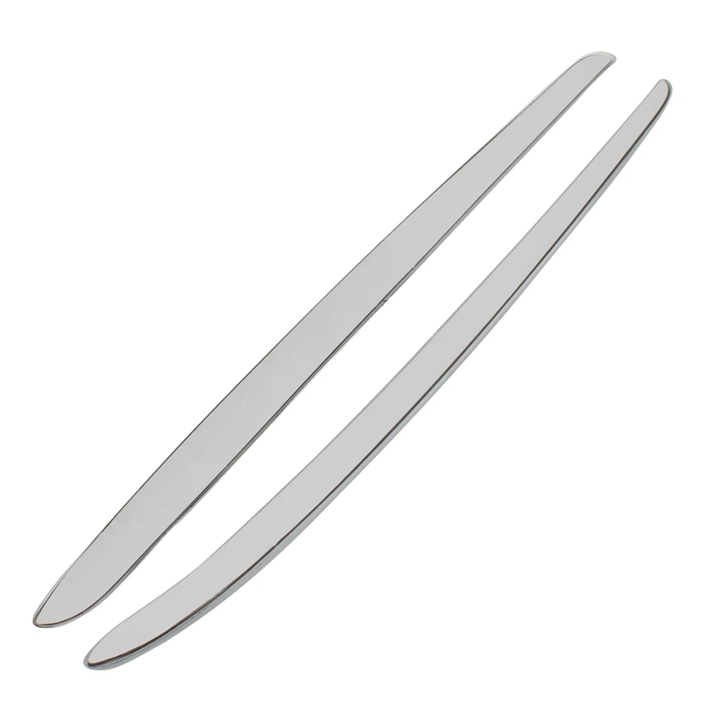 2Pcs  Side Box Trim Strip Side Panel Storage Box Plating Trim Strip Decorative For BMW K1600GTL 2011- 2018