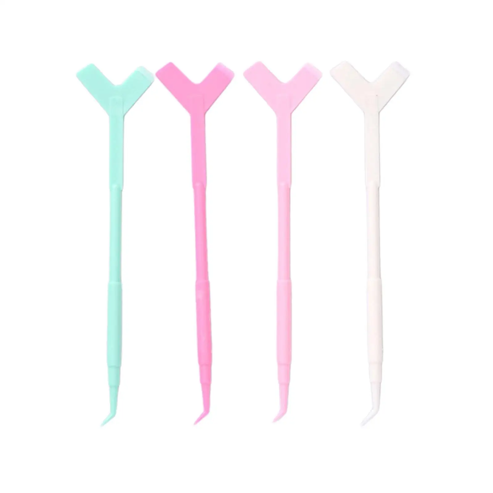 5pcs Graft Reusable Lift Lifter Lifting Lash Y Shape Brushes