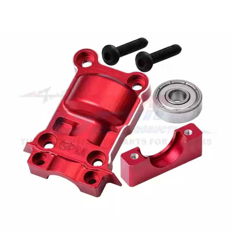 GPM Extended Large Bearing Rear Gearbox Cover for Traxxas 1/6 XRT 1/5 X-Maxx Ultimate 6S 8S 6