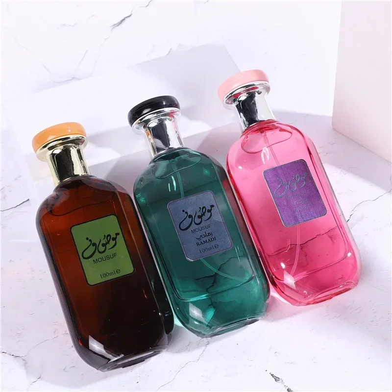 100ml Original Al อาหรับน้ําหอม Eau De Parfum ยาวนาน Noble ตะวันออกกลางน้ําหอมน้ํามันฟีโรโมนผสม Pleasant องค์ประกอบสีเขียว